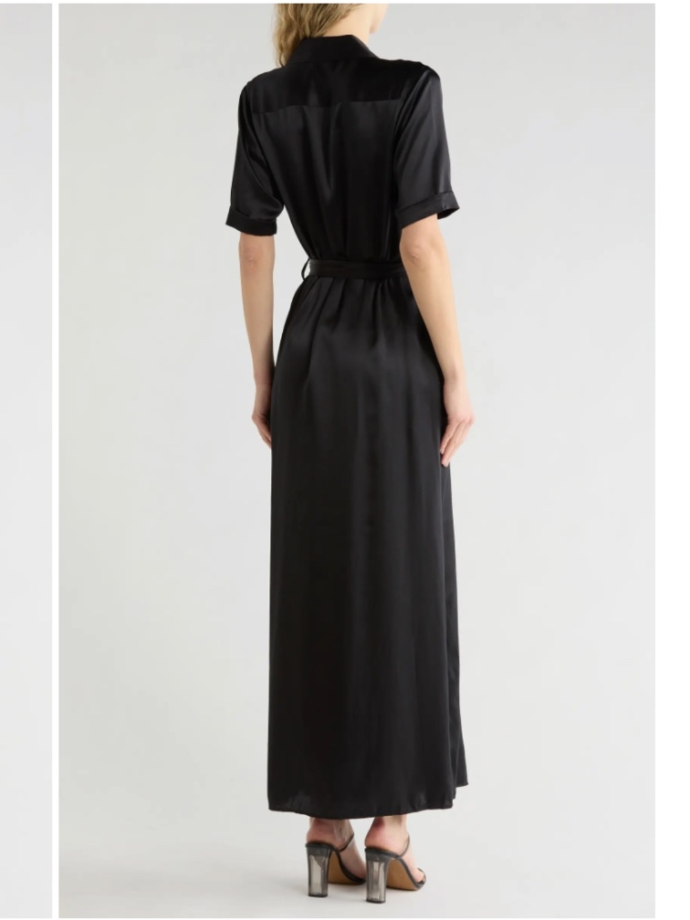L'Agence Klement Silk Shirtdress - Picture 2 of 3
